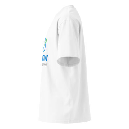 Unisex organic oversized high neck t-shirt - Image 3